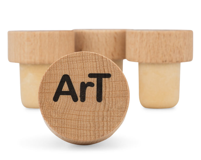 ArT Wine Stoppers - 4 Pack - ArT Wine Preserver